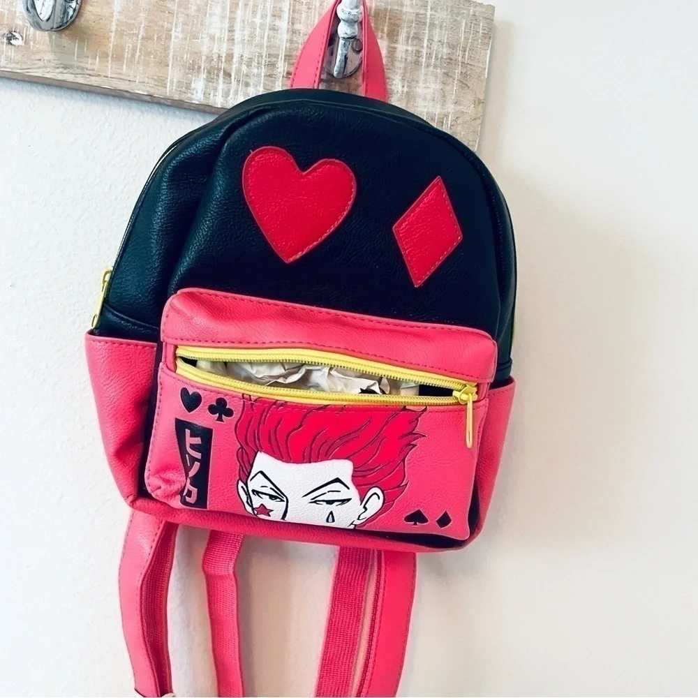 NWT Hunter x Hunter Hisoka Morow Mini Backpack – Anime & Manga Fan Must-Have! 🎒